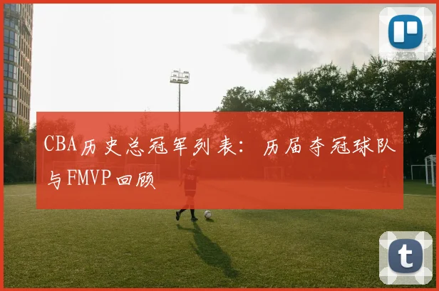 CBA历史总冠军列表:历届夺冠球队与FMVP回顾